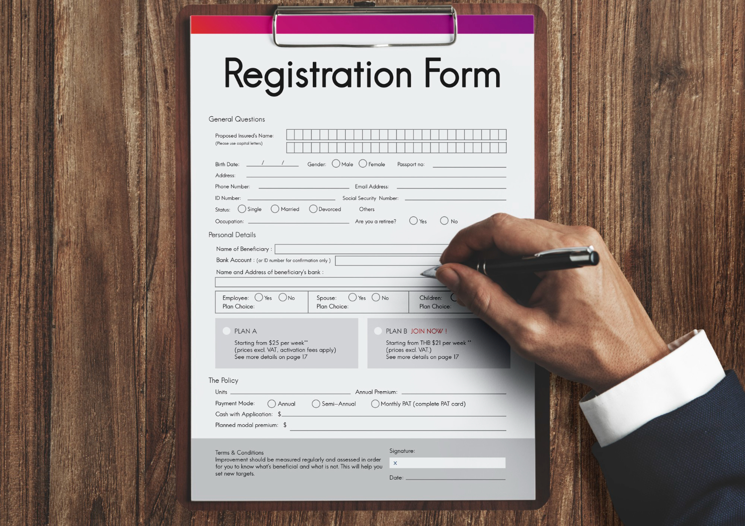 PRAZ Registration